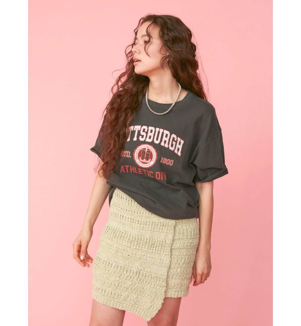 Ungrid「ニットラップミニスカート」|スカート|