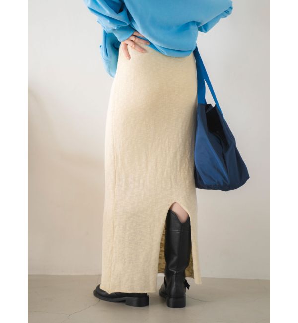Ungrid「ニットアイラインスカート」|スカート|