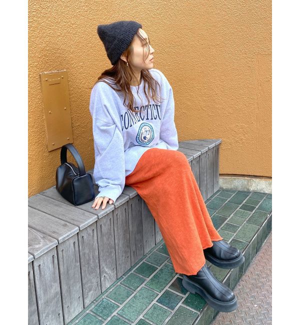 Ungrid「ニットアイラインスカート」|スカート|