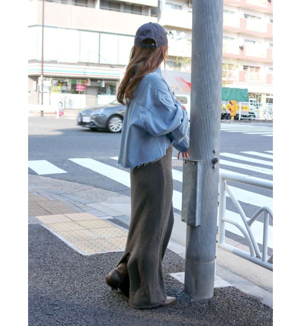 Ungrid「ニットアイラインスカート」|スカート|