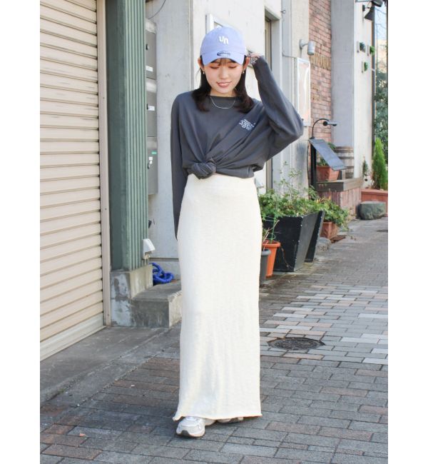 Ungrid「ニットアイラインスカート」|スカート|