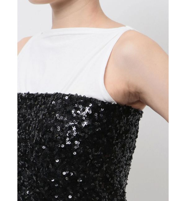 Ungrid「スパンコールビスチェ」|チューブトップ|