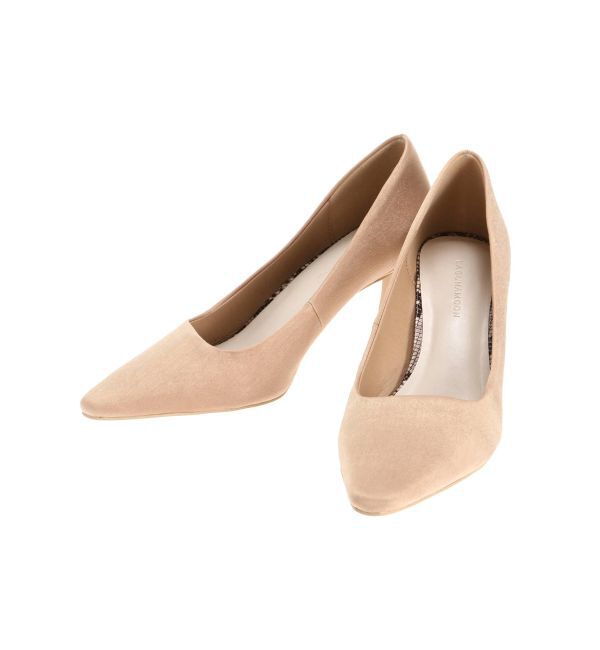 LAGUNAMOON「LADYヴィンテージサテンラインパンプス」|パンプス|