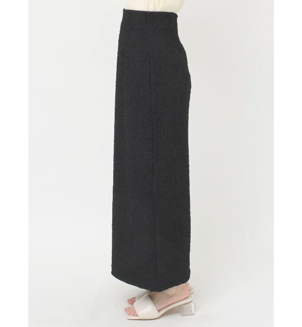 LAGUNAMOON「シャーリングジャガードIラインスカート」|スカート|