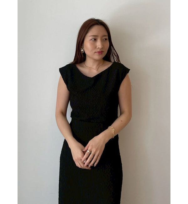 LAGUNAMOON「シャーリングジャガードIラインスカート」|スカート|