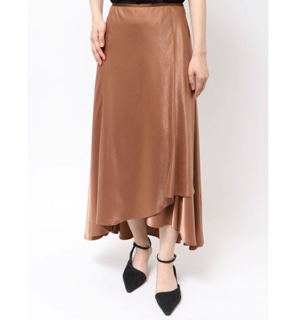 LAGUNAMOON「クロスレイヤードナロースカート」|スカート|