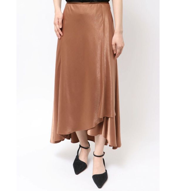 LAGUNAMOON「クロスレイヤードナロースカート」|スカート|