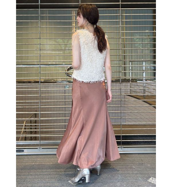 LAGUNAMOON「クロスレイヤードナロースカート」|スカート|