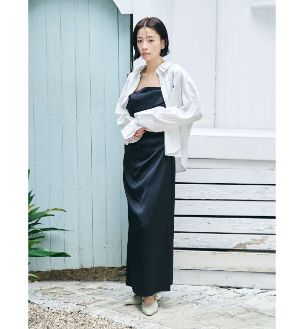 LAGUNAMOON「MODERNカッティングメタルヒールミュール」|パンプス|