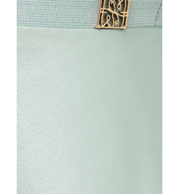 LAGUNAMOON「スリットサテンナロースカート」|スカート|