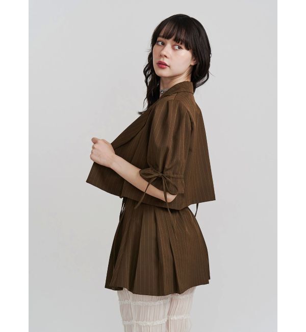 jouetie「【FRUITSZIPPER櫻井優衣】リボンプリーツスカート」|スカート|