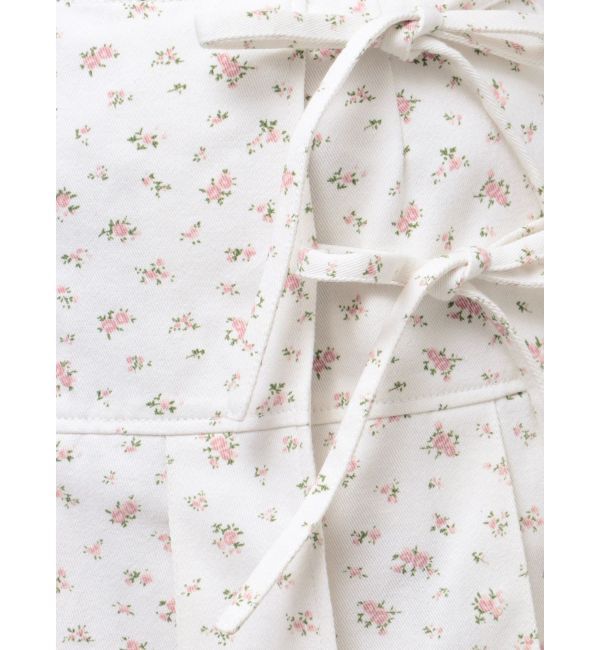 merry jenny「flowerリボンプリーツミニスカート」|スカート|