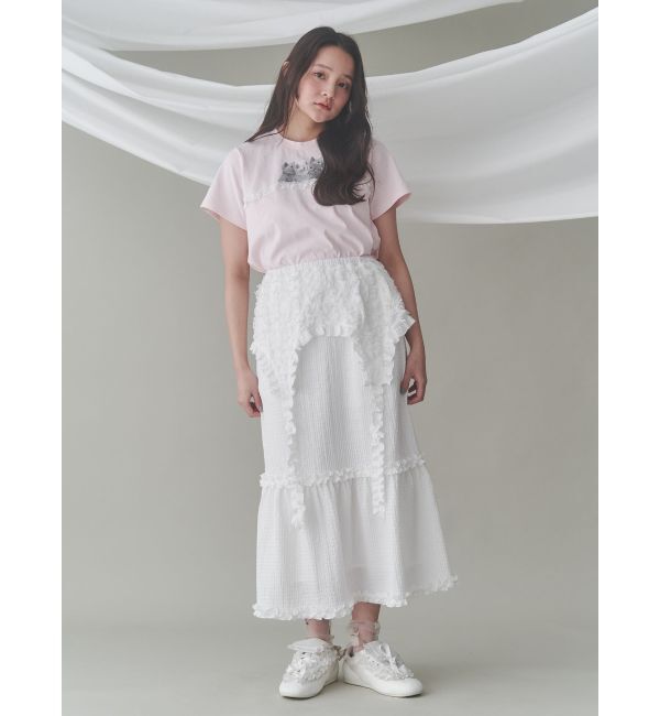 merry jenny「ガーターフリルスカート」|スカート|