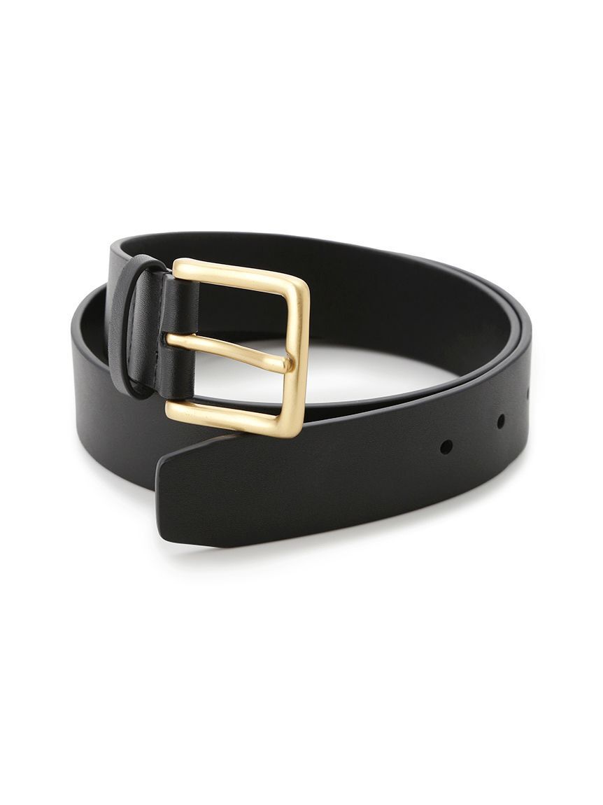 Mila Owen「スクエアバックルシンプルベルト」|ベルト|