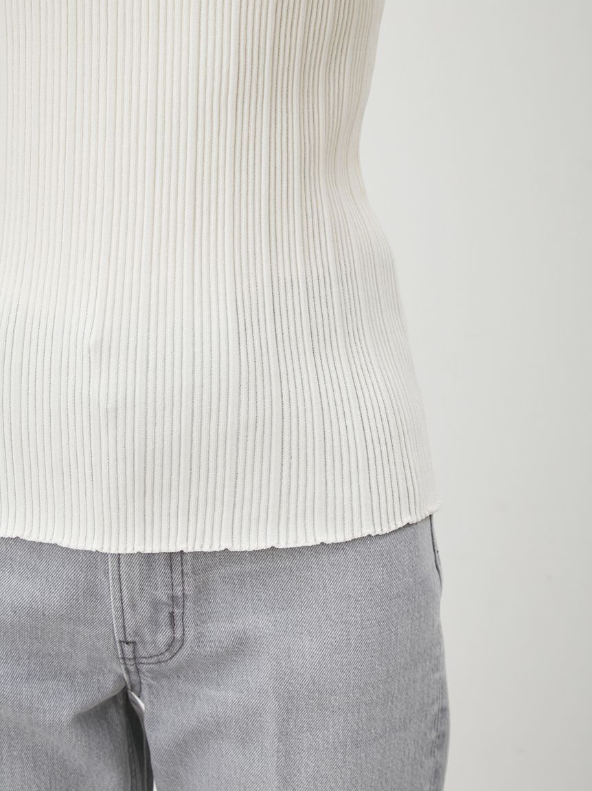 Mila Owen「【セットアップ対応】シアーリブアンサンブルアメスリニット」|ニット・セーター|