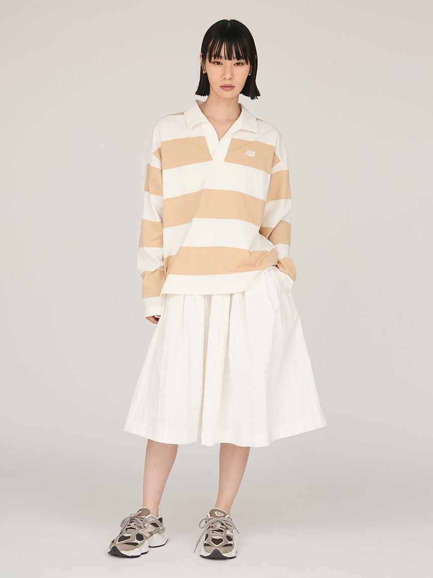 emmi atelier「ナイロンミディスカート」|スカート|