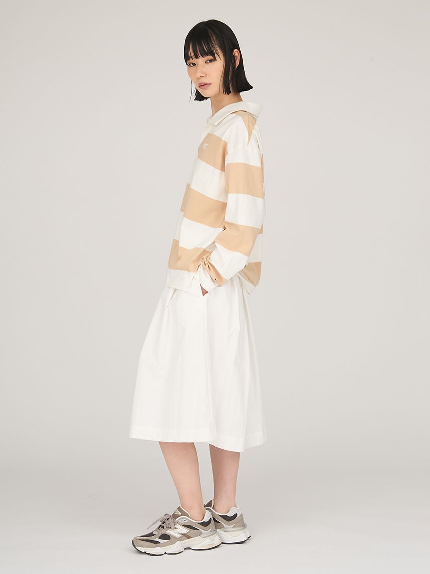 emmi atelier「ナイロンミディスカート」|スカート|
