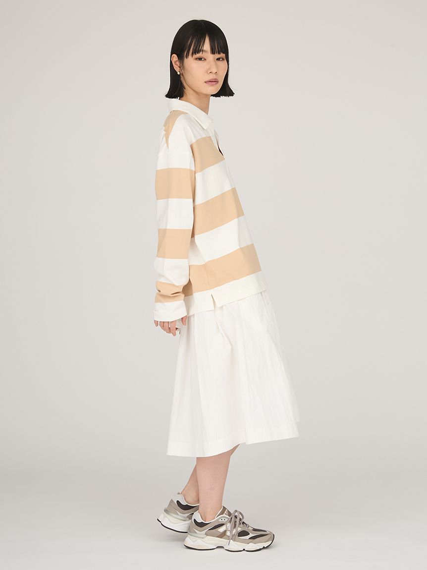 emmi atelier「ナイロンミディスカート」|スカート|