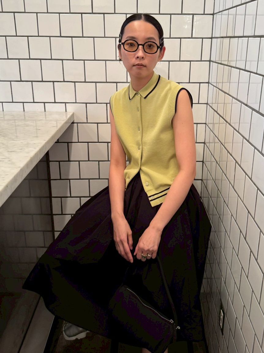 emmi atelier「ナイロンミディスカート」|スカート|