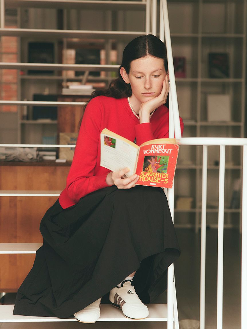 emmi atelier「ナイロンミディスカート」|スカート|