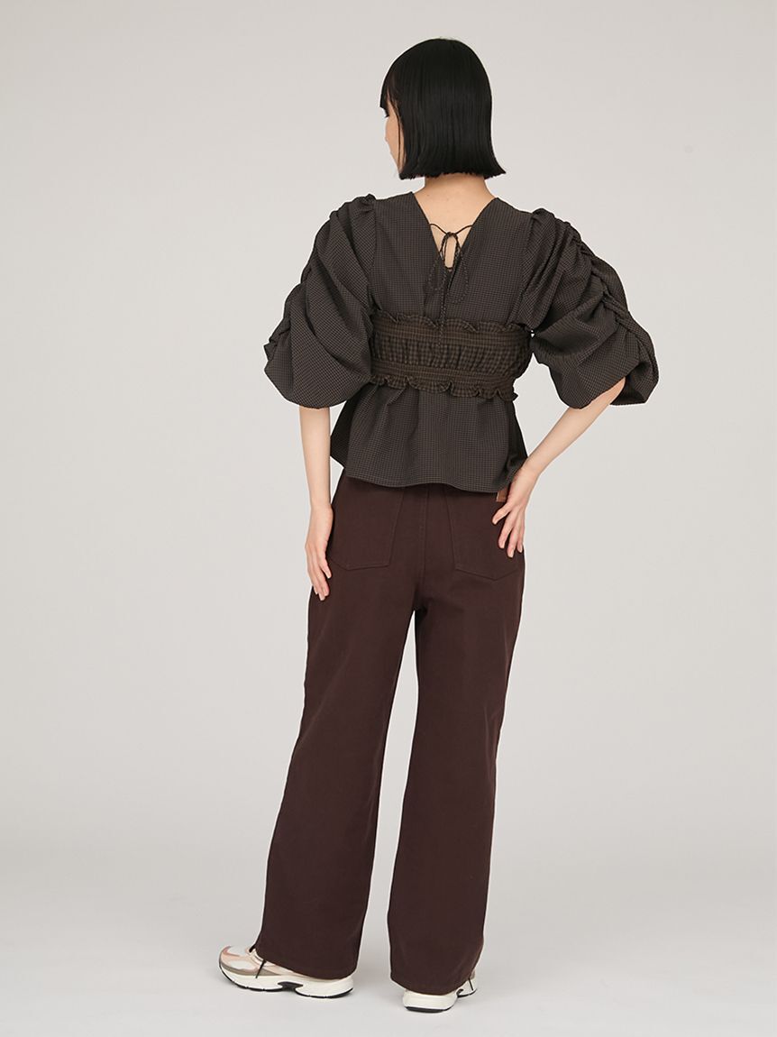 emmi atelier「ルーズデニムパンツ」|デニム|