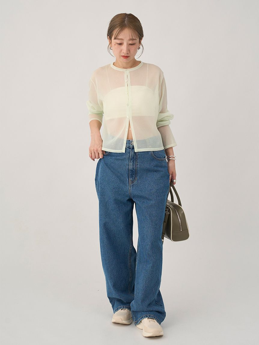 emmi atelier「ルーズデニムパンツ」|デニム|