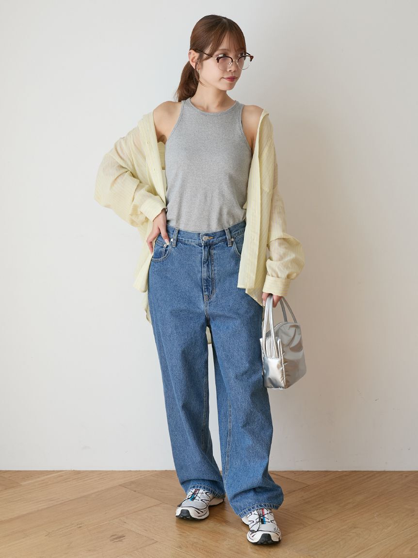 emmi atelier「ルーズデニムパンツ」|デニム|