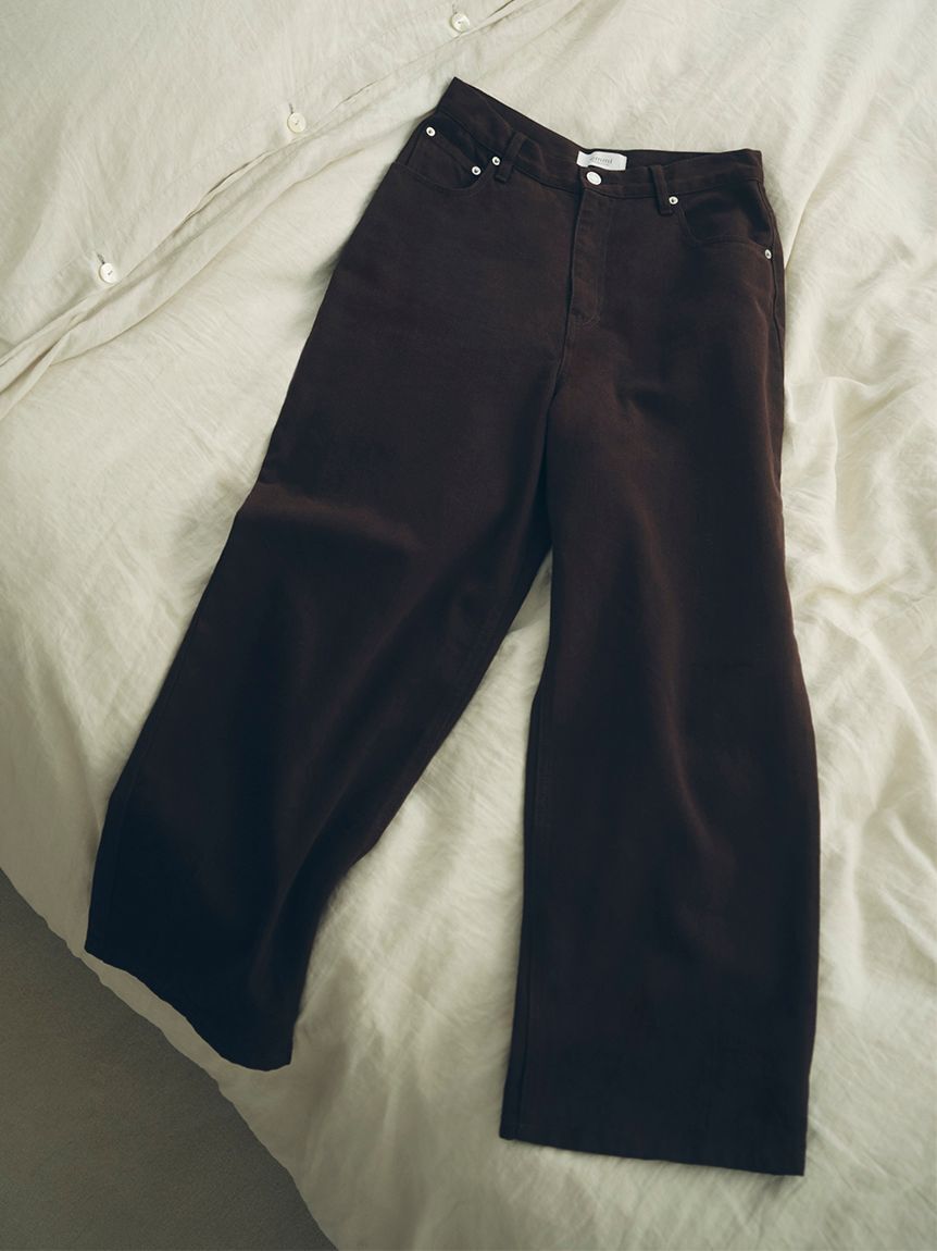 emmi atelier「ルーズデニムパンツ」|デニム|BRW
