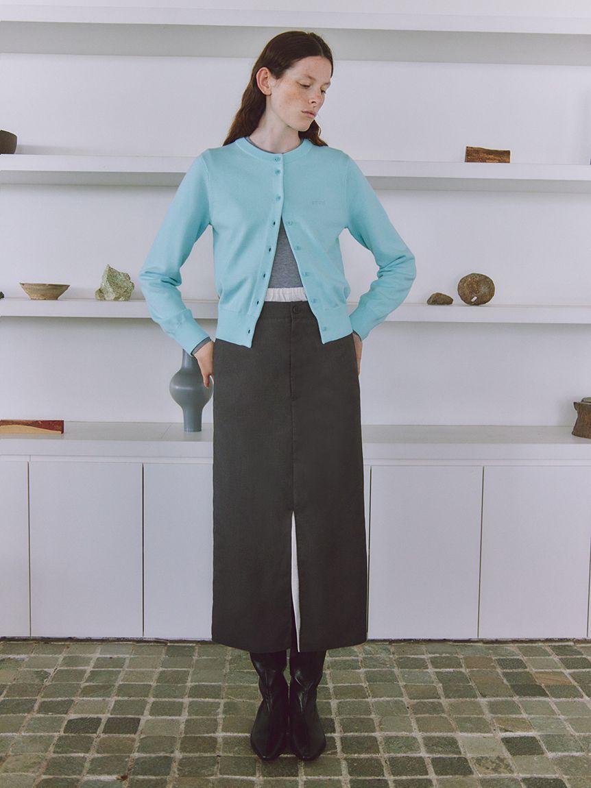 emmi atelier「レイヤードIラインスカート」|スカート|