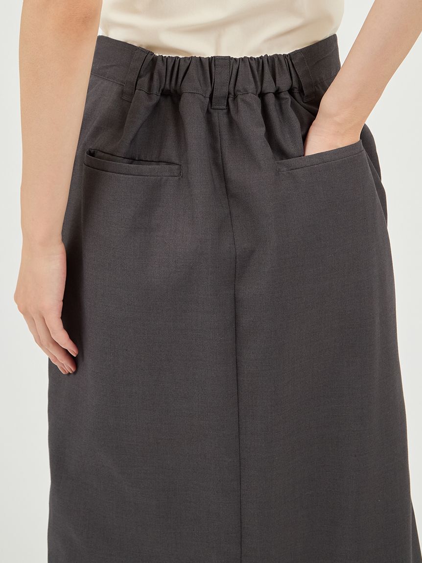 emmi atelier「レイヤードIラインスカート」|スカート|