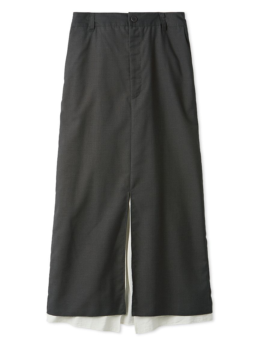 emmi atelier「レイヤードIラインスカート」|スカート|