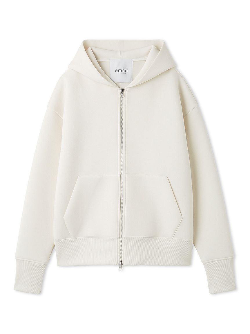 emmi atelier「ダンボールジップアップフーディー」|パーカー|