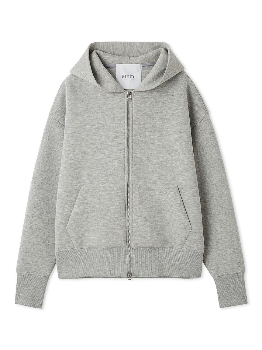 emmi atelier「ダンボールジップアップフーディー」|パーカー|