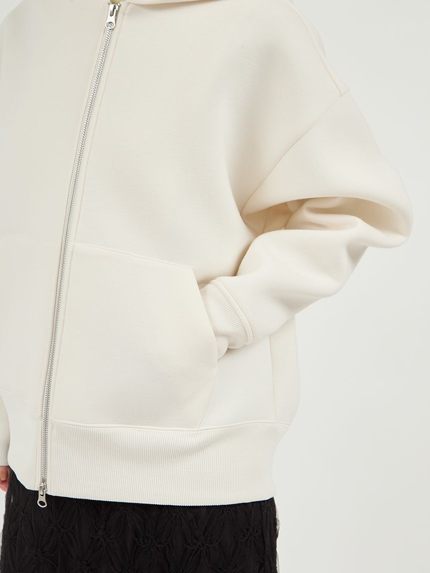 emmi atelier「ダンボールジップアップフーディー」|パーカー|