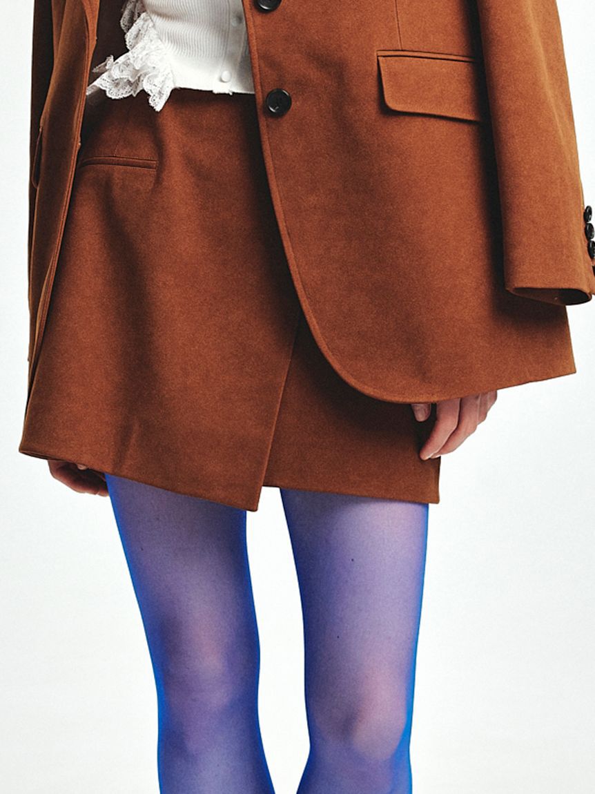 LILY BROWN「バリエーションラップミニスカート」|スカート|