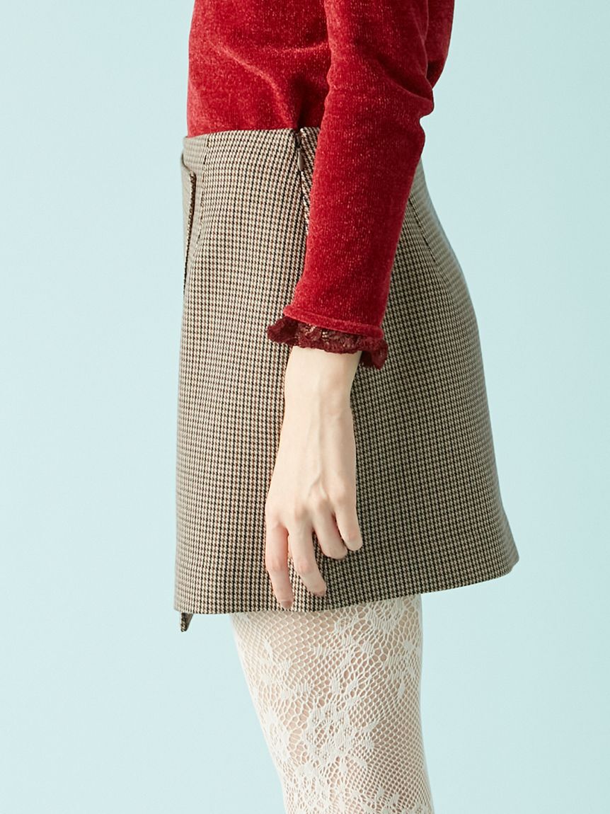 LILY BROWN「バリエーションラップミニスカート」|スカート|