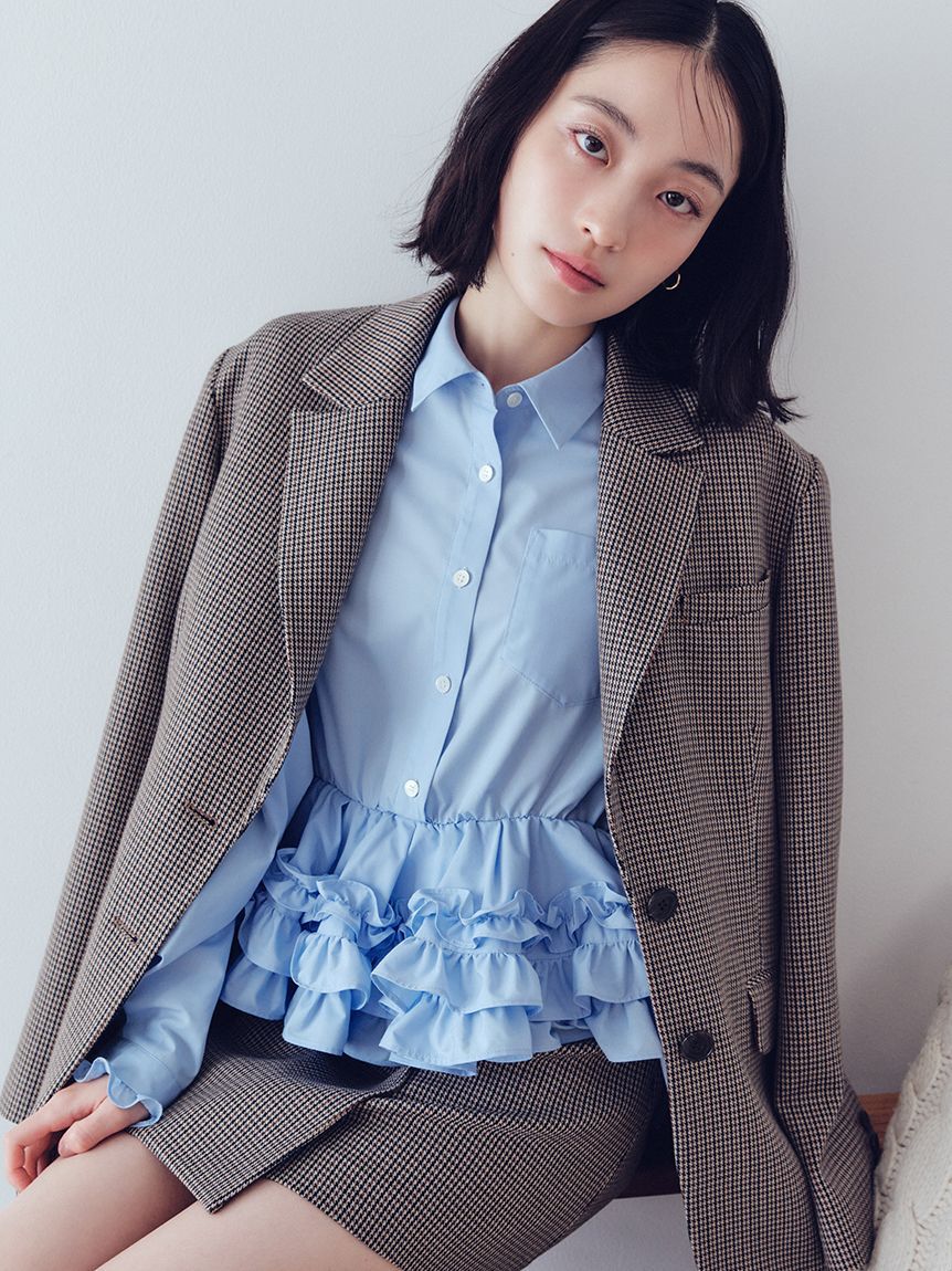 LILY BROWN「バリエーションラップミニスカート」|スカート|