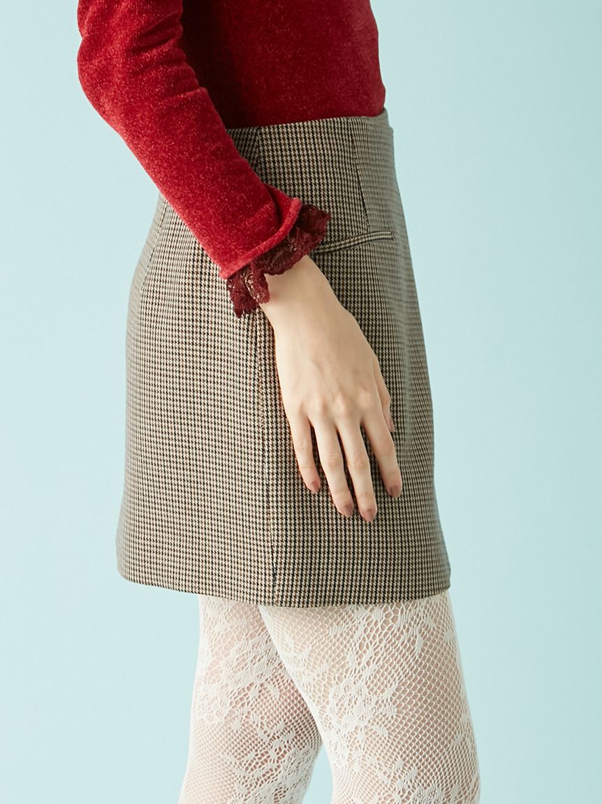 LILY BROWN「バリエーションラップミニスカート」|スカート|