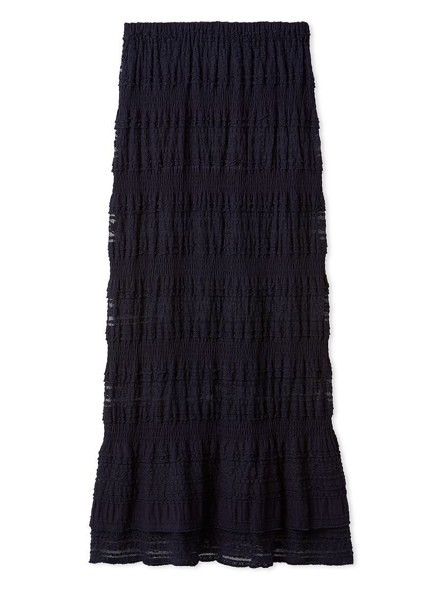 LILY BROWN「シャーリングⅠラインスカート」|スカート|