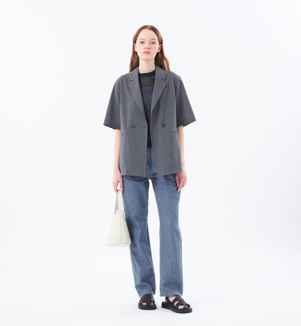 MACKINTOSH PHILOSOPHY「ドライタッチハーフスリーブテーラードジャケット」|テーラードジャケット|