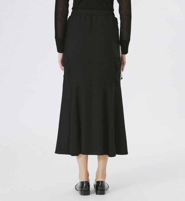  「【KANAKO SASAKI】コラボレーション　ブラックドロストスカート」|スカート|