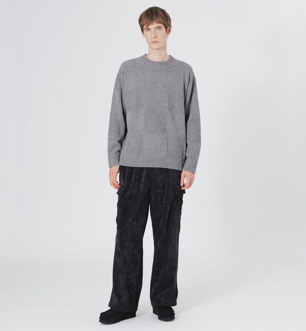  「クラフトブロッキングニット」|ニット・セーター|