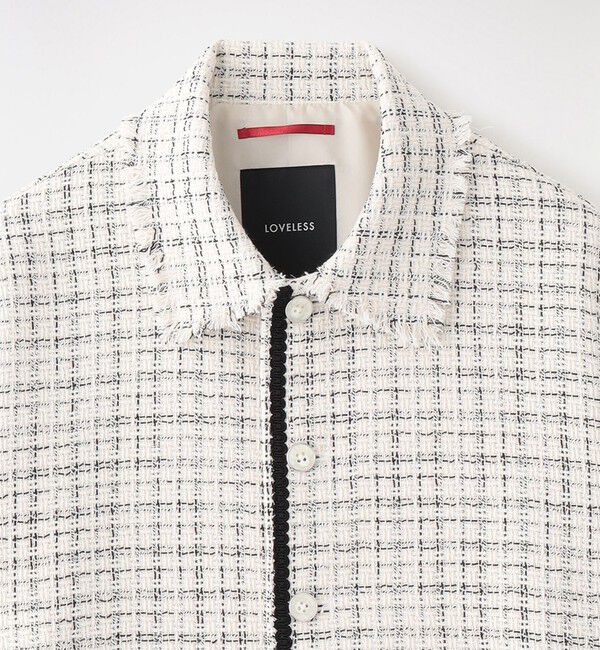  「ブリリアントツイードブルゾン」|ブルゾン・スタジャン|