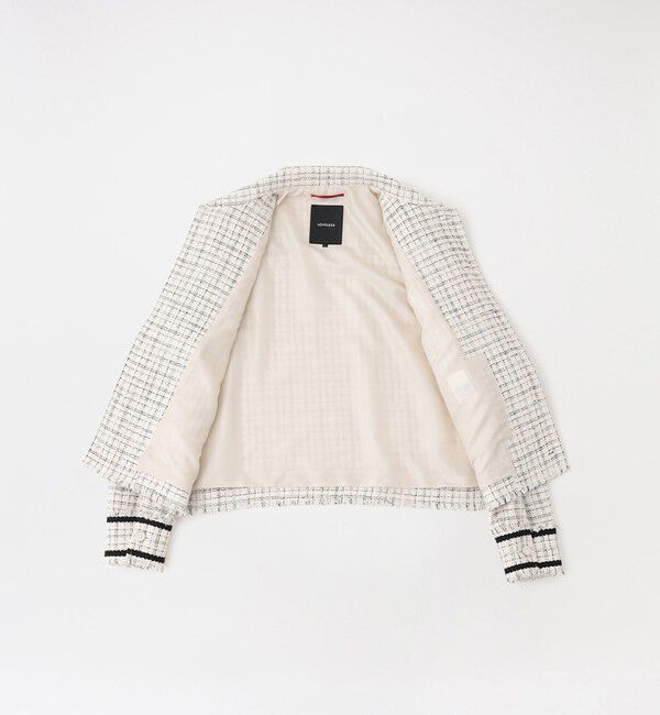  「ブリリアントツイードブルゾン」|ブルゾン・スタジャン|