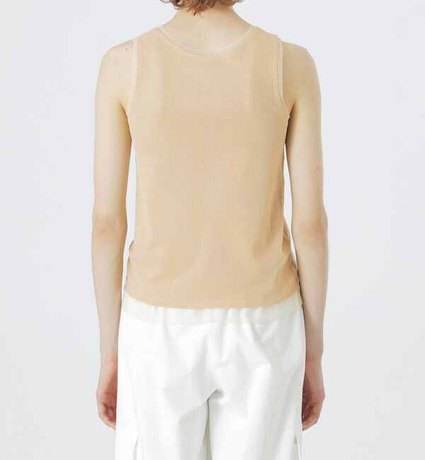  「ラメチュールタンクトップ」|Tシャツ・カットソー|