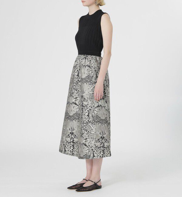  「ニットブロックワンピース」|ワンピース|