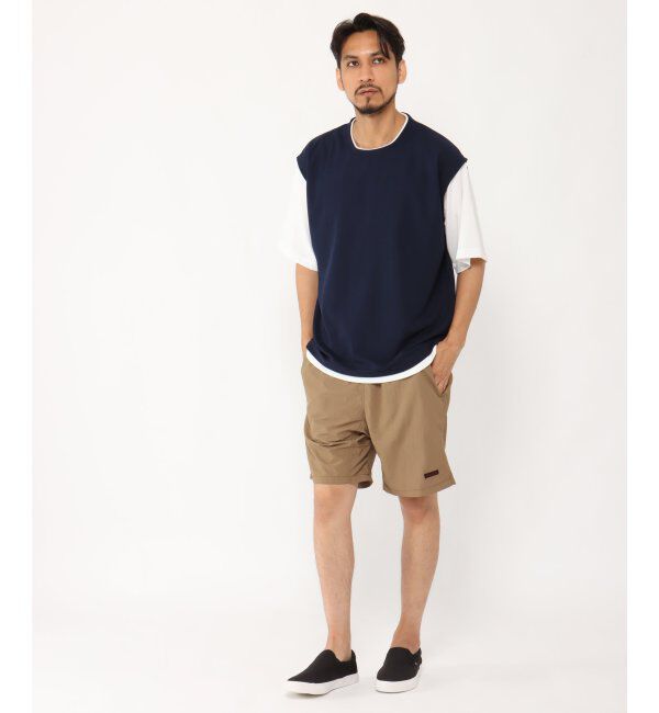 ikka「5分フェイクベストT」|Tシャツ・カットソー|