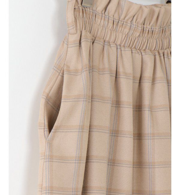 ikka kids「【キッズ】チェックベルト付きフレアスカート（100~160cm）」|スカート|