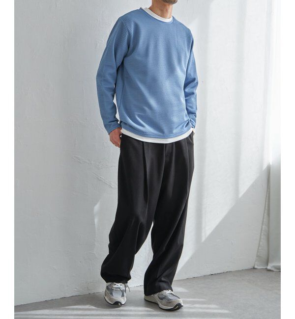 ikka「パイナップルレイヤードロンＴ」|Tシャツ・カットソー|