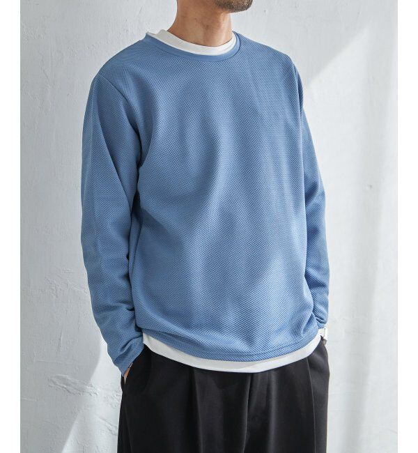 ikka「パイナップルレイヤードロンＴ」|Tシャツ・カットソー|